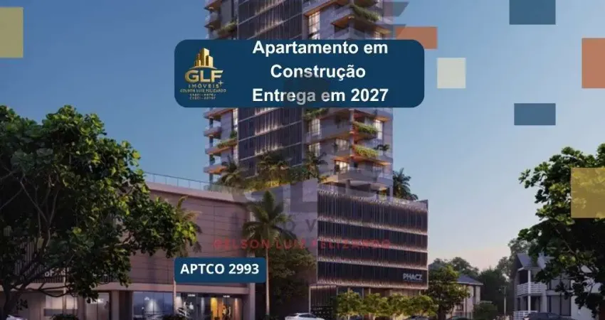 Apto em construção de   alto padrão na cidade de porto belo/sc no bairro pereque, 149m² com 3 suítes e 2 vagas de garagem. localização privilegiada