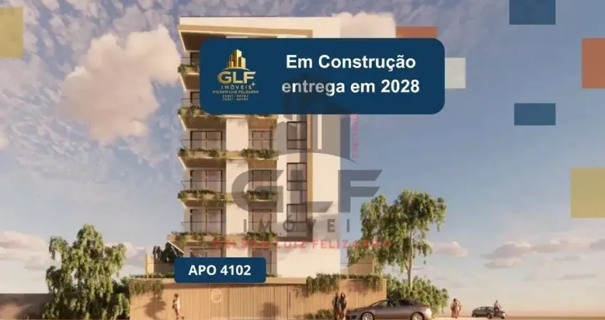 Apto em construção em itapema/sc bairro camboriú, com 67m² área privativa, sendo 2 suítes, 1 vaga de garagem área de lazer completa