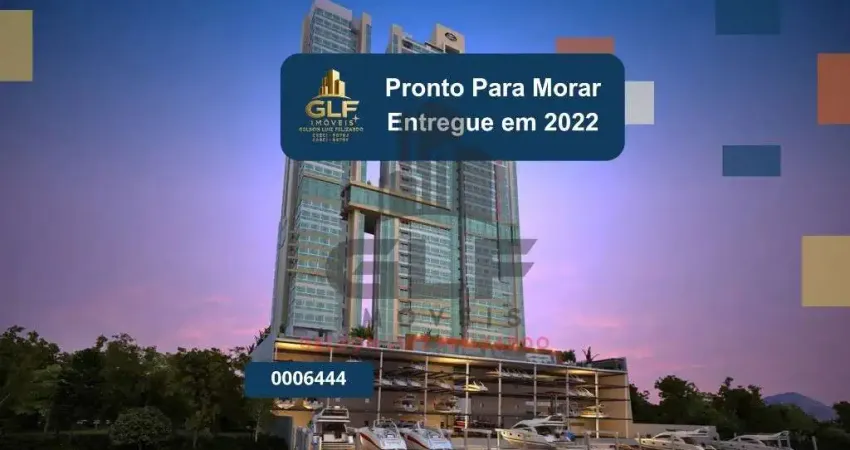 Apto pronto em balneário camboriú, com 187,00m² área privativa sendo, 3 suítes, 3 vagas de garagem, área de lazer completa