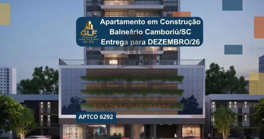 Apartamento em construção em balneário camboriú, com 137,74m² área privativa, área de lazer completa, não perca essa oportunidade