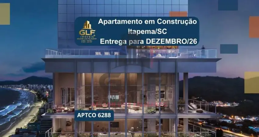 Apartamento em construção em balneário camboriú/sc com 206m² área privativa, área de lazer completa, não perca essa oportunidade