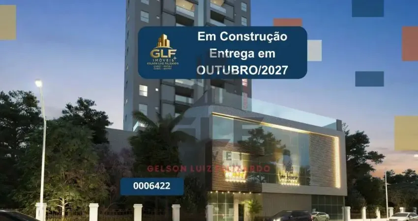 Apto em construção em itapema, centro, com 132m² área privativa sendo 3 suítes, 2 vagas de garagem, área de lazer completa