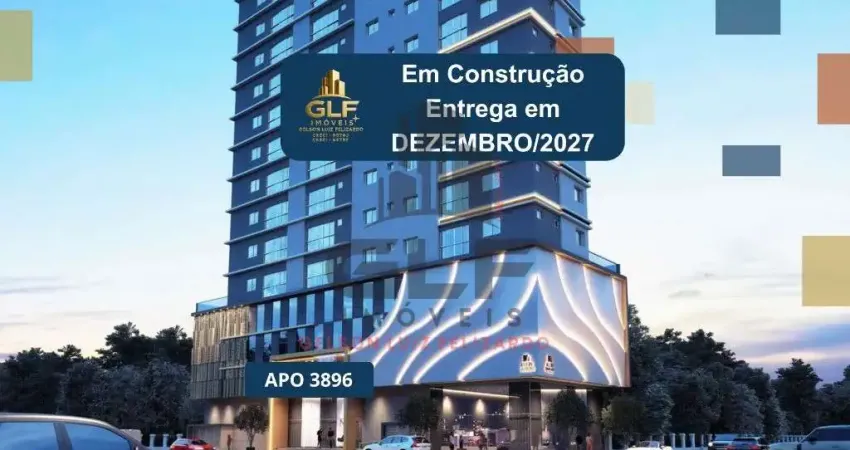 Apto em construção em itapema/sc bairro morretes, com 67,20m² área privativa, sendo 2 suítes, 1 vaga de garagem, área de lazer completa