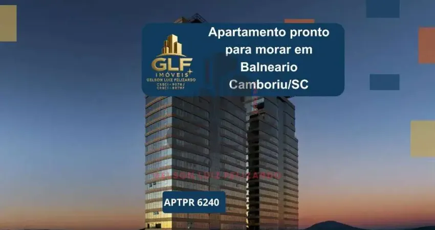 Apartamento pronto em balneário camboriú, com 261,04m² área privativa, não perca essa oportunidade