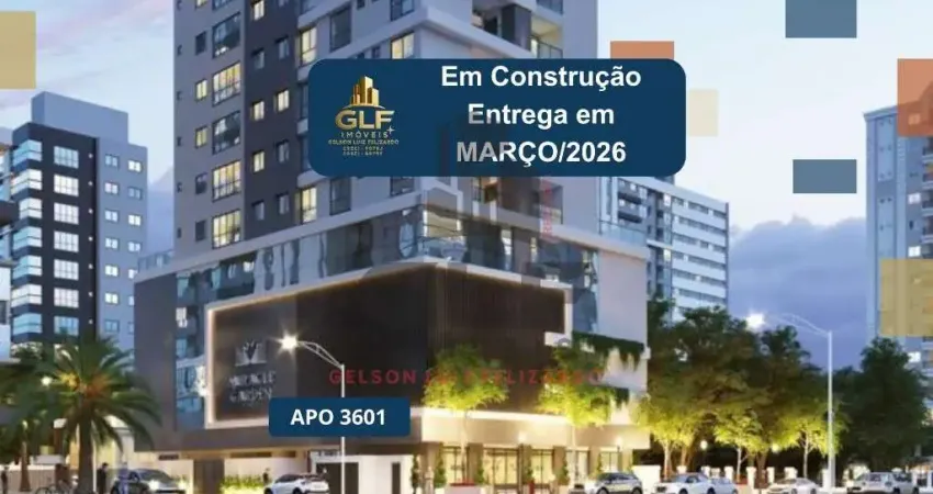 Apto em construção em itapema/sc bairro morretes, com 66,69m² área privativa sendo 2 suítes, 2 vagas de garagem, área de lazer completa