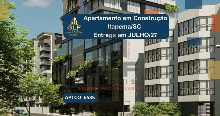 Imperdível: apartamento de luxo em construção à venda em itapema-sc, centro! 4 quartos, 4 suítes, 5 banheiros, 3 vagas, 200m². venha conferir!