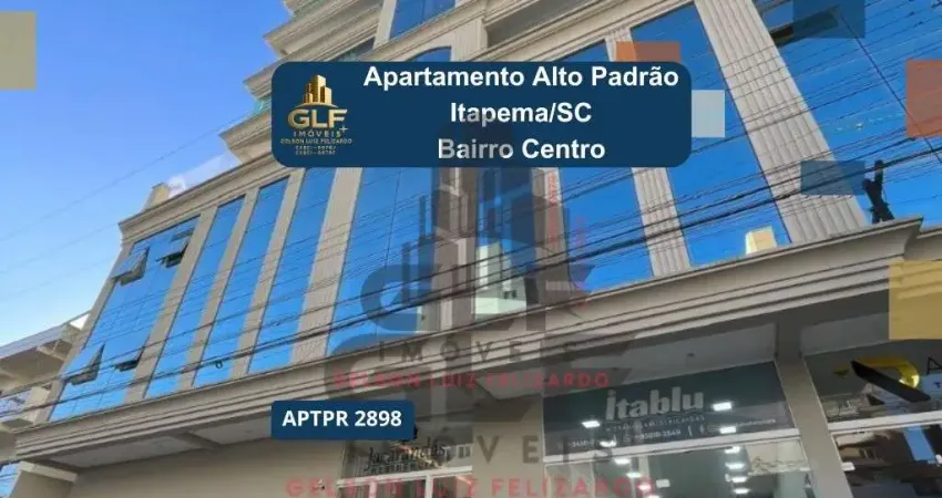 Apartamento de alto padrão na cidade de itapema/sc, no bairro centro, com 3 suítes e 2 vagas de garagem. localização privilegiada.