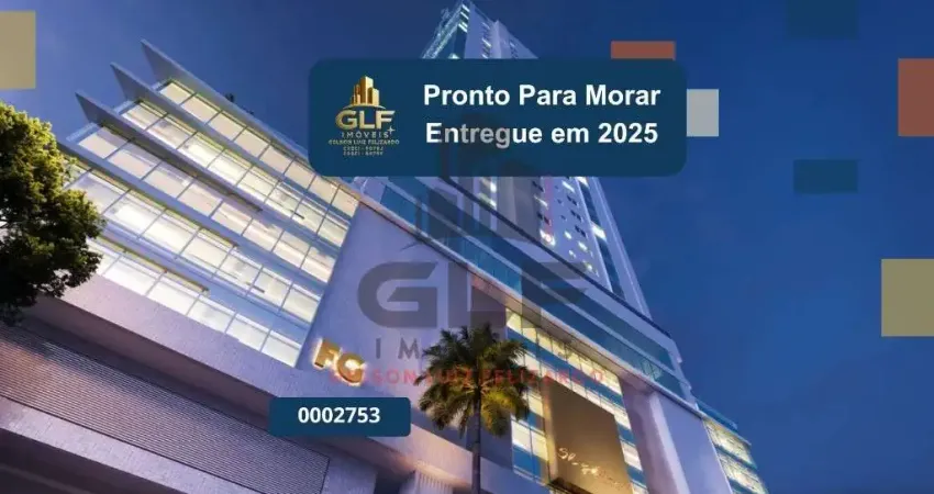 Apto pronto em balneário camboriú, com 233,22m² área privativa, sendo 4 suítes, 4 vagas de garagem, área de lazer completa