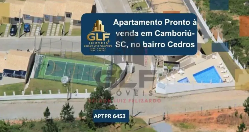 Apartamento pronto à venda em camboriú-sc, no bairro cedros: 3 quartos, 1 suíte, 2 banheiros, 2 vagas de garagem - 76,12m²!