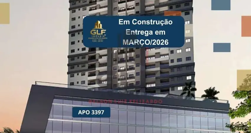 Apto em construção em camboriú com 73,03m² área privativa com 2 dormitórios sendo 1 suíte, 1 vaga de garagem, área de lazer completa