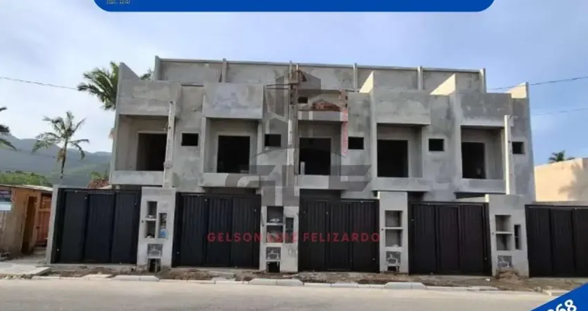 Casa Sobrado em Construção em Itapema/SC no Sertão do Trombudo, com 90m², 2 suítes e 1 vaga de garagem. 35m² de terraço