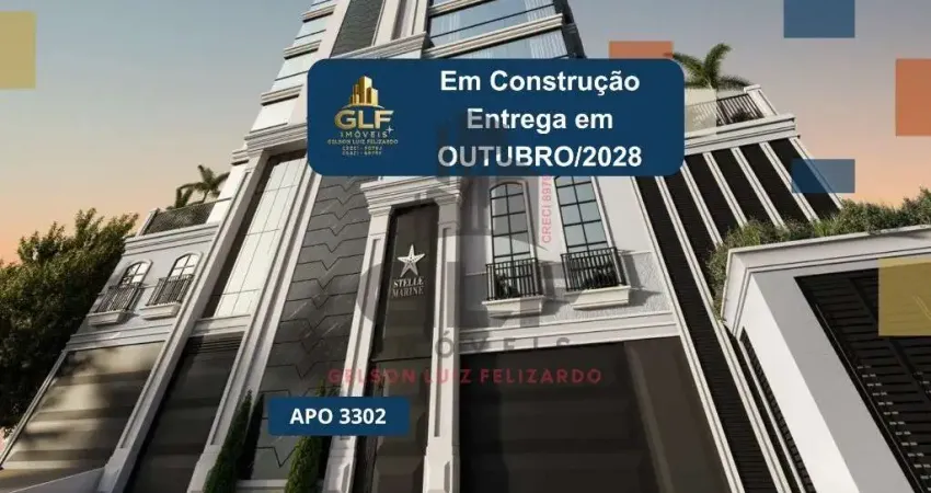Apto em construção em porto belo, com 72,08m² área privativa, com 2 dormitórios sendo 1 suíte, 1 vaga de garagem, área de lazer completa