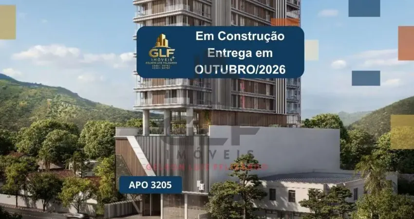 Apto em construção em porto belo, com 135m² área privativa, sendo 3 suítes, 2 vagas de garagem, área de lazer completa