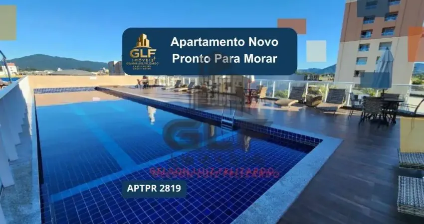 Apartamento novo e pronto para morar na cidade de itapema/sc no bairro morretes, com 2 dormitórios/ 1 suíte e 1 vaga de garagem, com lazer completo.