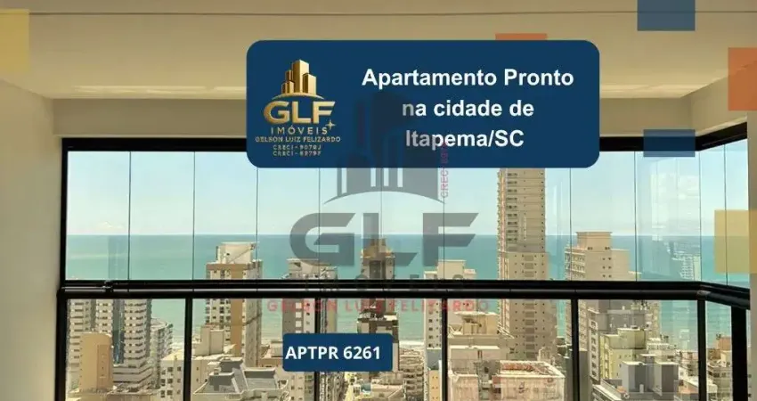 Apartamento novo e pronto para morar em itapema/sc no bairro andorinha, a 480m do mar, com 137m², 3 suítes e 3 vagas de garagem, com lazer completo.