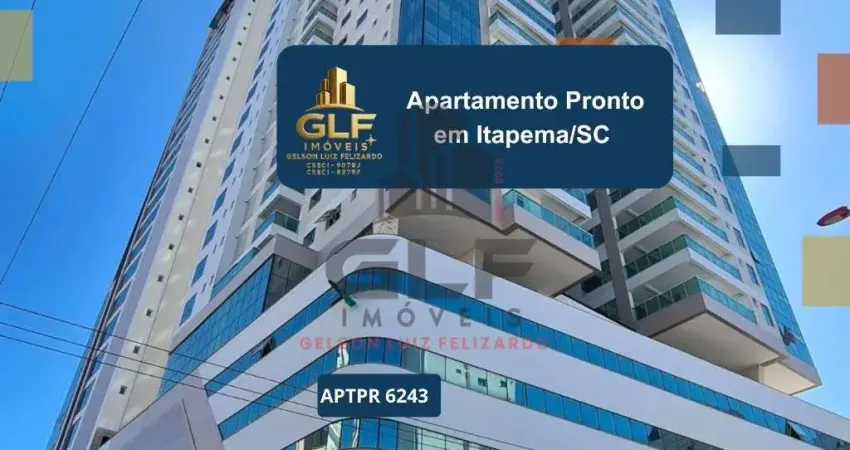 Apartamento pronto em itapema/sc com 179m² de área privativa, não perca essa oportunidade
