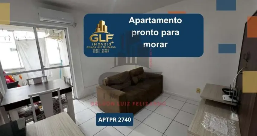 Apartamento mobiliado na cidade de porto belo/sc no bairro perequê, 2 dormitórios e 1 vagas. boa localização a 1,70 km do mar