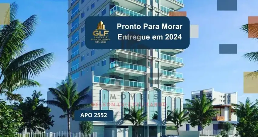 Apto pronto em porto belo, com 112m² área privativa com 3 dormitórios sendo 1 suíte, 2 vagas de garagem área de lazer completa