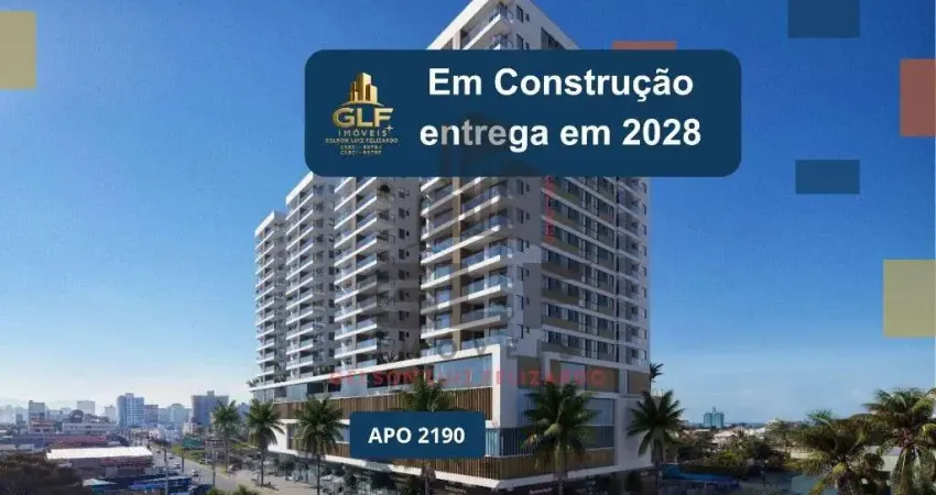 Apto em construção em porto belo, com 139,35m² área privativa sendo 3 suítes, 2 vagas de garagem, área de lazer completa
