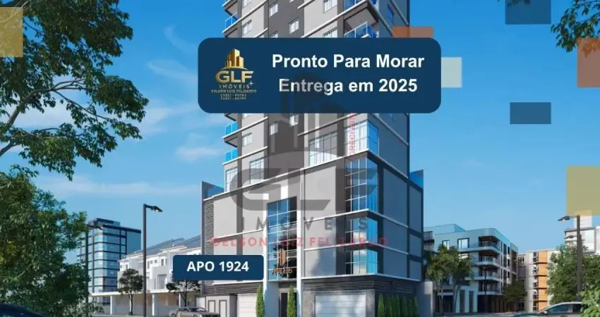 Apto pronto em itapema, bairro morretes, com 63,05m² área privativa, sendo 2 suítes, 1 vaga de garagem, área de lazer completa