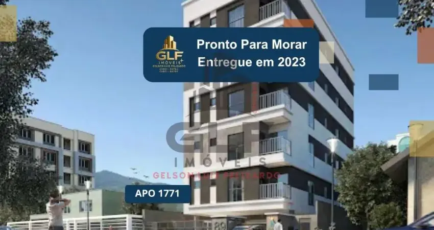 Apto pronto em porto belo, com 68,02m² área privativa sendo 2 suítes, 1 vaga de garagem, área de lazer completa