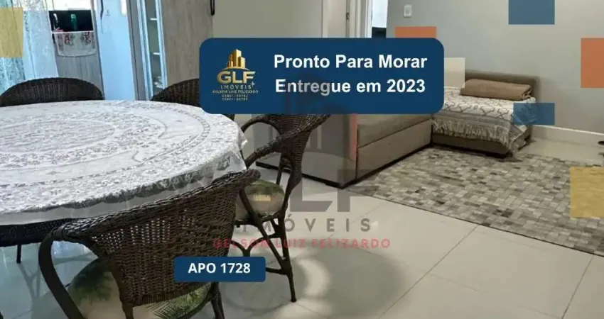 Apto pronto em porto belo, com 81,62m² área privativa, com 2 dormitórios sendo 1 suíte, 1 vaga de garagem, área de lazer completa