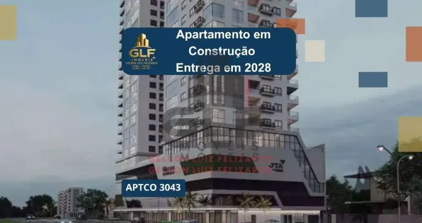 Apartamento em construção ed, aspen, apartamento com 76m² de área privativa conta com 2 suites 1 vaga de garagem com área de lazer completa