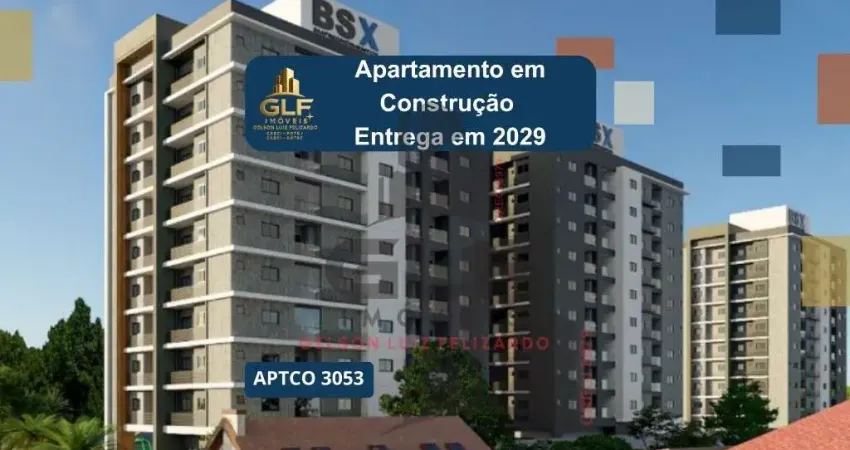 Apto em construção em tijucas/sc com 67,36m²área privativa sendo 1 suíte, 1 vaga de garagem, área de lazer completa