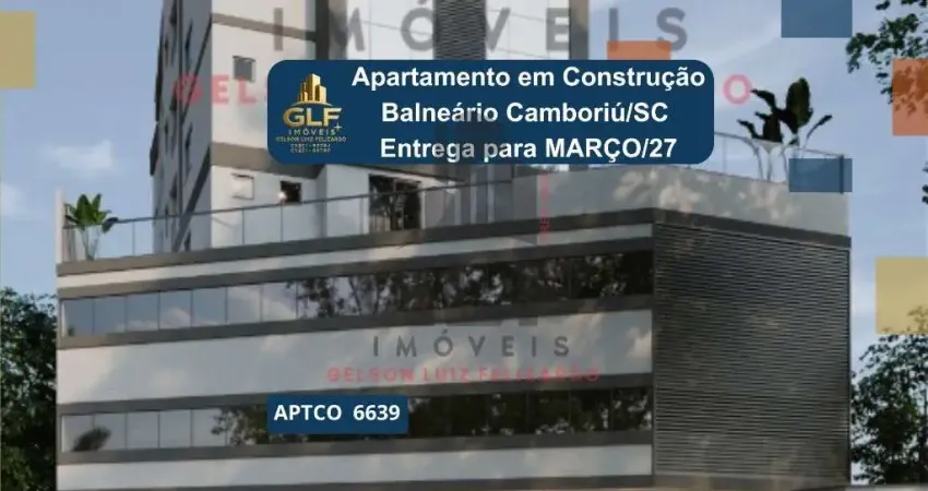 Apartamento em construção à venda em balneário camboriú-sc, jardim iate clube: 2 quartos, 1 suíte, 2 banheiros, 1 vaga, 59m². aproveite!
