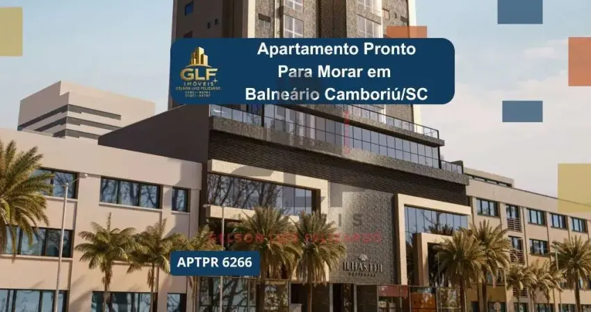 Apartamento pronto em balneário camboriú, com 122,30m² área privativa, sendo área de lazer completa, ótima localização