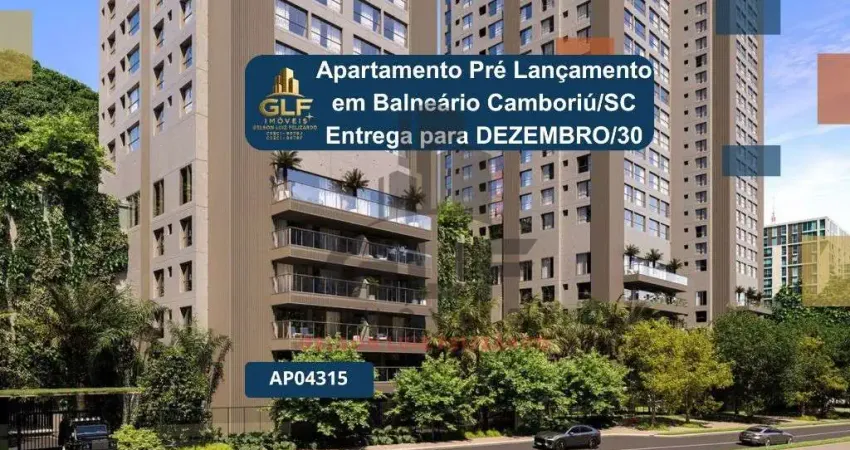 Apartamento pré lançamento em balneário camboriú/sc com 102,44m² área privativa, sendo 3 dormitório e 1 suíte, 2 vagas de garagem