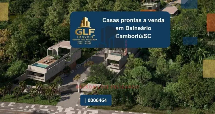 Casas prontas a venda em balneário camboriú/sc com 407,12m² de ária sendo 4 suítes, 5 vaga de garagem