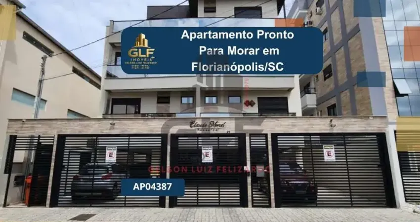 Apartamento pronto para morar em florianópolis/sc com 139m² área privativa sendo 3 dormitórios e 1 suíte, 1 vaga de garagem