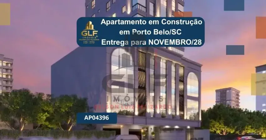 Apartamento em construção em porto belo/sc com 103,65m² área privativa sendo 3 dormitórios e 1 suíte, 2 vaga de garagem, lazer completo