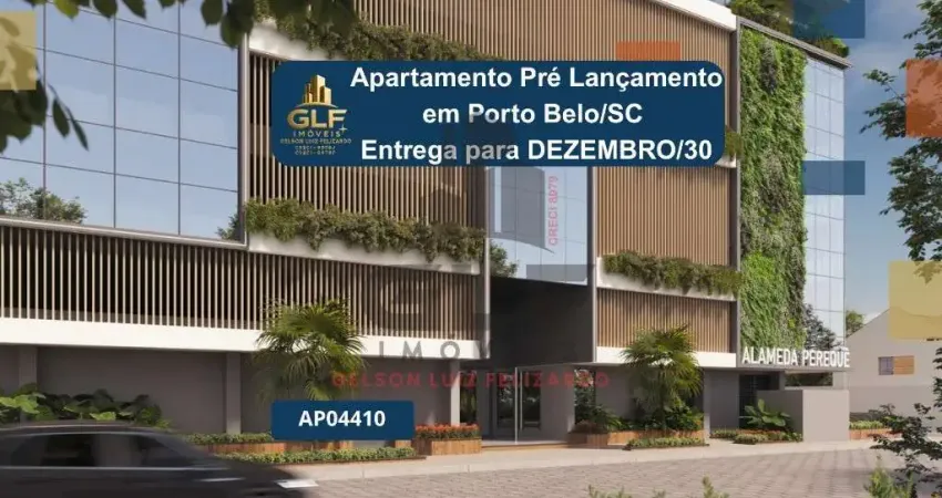 Apartamento pré lançamento em porto belo/sc com 116,78m² área privativa sendo 3 suítes, 2 vagas de garagem área de lazer completa