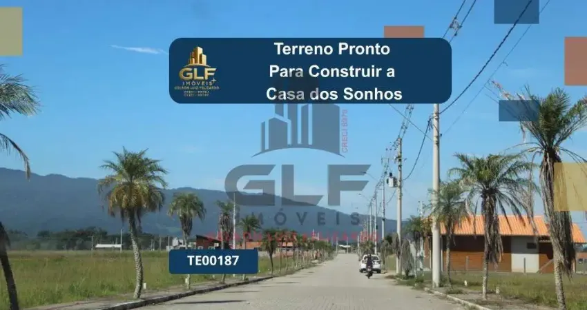 Terreno pronto para construir a casa dos sonhos no loteamento sonho real, não perca essa oportunidade