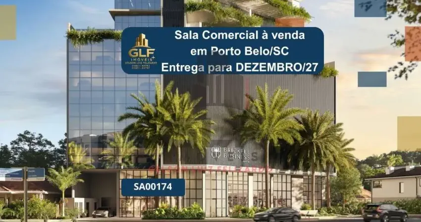 Sala comercial à venda em porto belo/sc com 83,46m² área privativa. não perca essa oportunidade