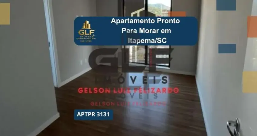 Apartamento pronto para morar em itapema/sc bairro morretes com 65m² área privativa sendo 2 suítes 1 vaga de garagem área de lazer completa