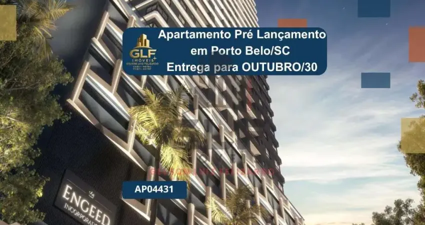 Apartamento pré lançamento em porto belo/sc com 81,00m² área privativa sendo 2 suítes, 2 vagas de garagem, área de lazer completa
