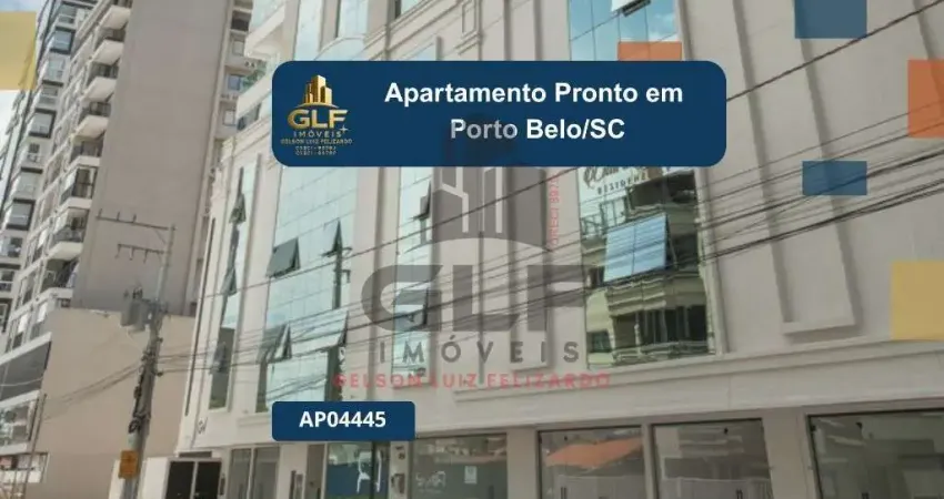 Apartamento Pronto em Porto Belo/SC com 130,04m² área privativa sendo 3 suítes 2 vagas de garagem, área de lazer completa
