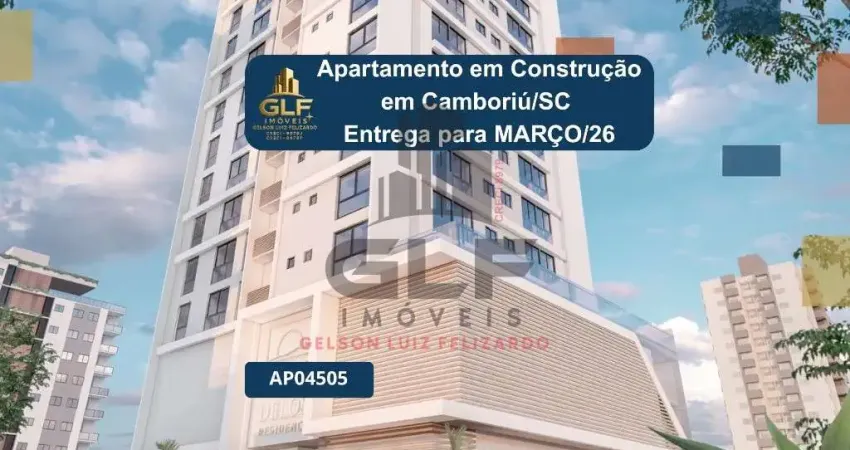 Apartamento em construção em camboriú/sc com 110,53m² área privativa sendo 3 suítes 2 vaga de garagem lazer completo
