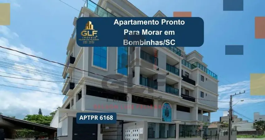 Apto Pronto em Itapema, bairro Meia Praia, com 99,56m² área privativa sendo, 2 suítes, 2 vagas de garagem, área der lazer completa
