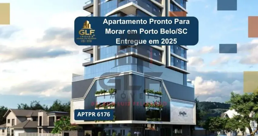 Apto em Construção em Porto Belo, com 130,45m² área privativa, sendo 4 suítes, 3 vagas de garagem, área de lazer completa