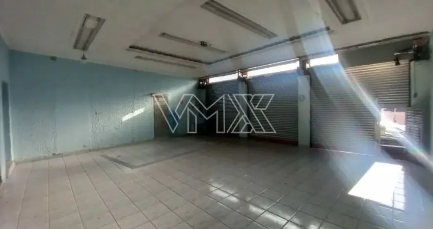 Salão comercial 200m² com trifásico e garagem – vila maria/sp