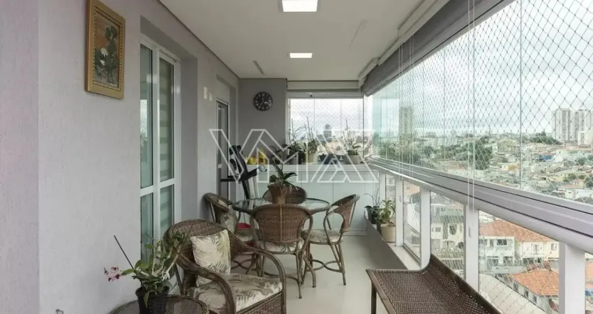 Apartamento à venda na vila guilherme – são paulo/sp | 110m² | 3 dormitórios | 2 suítes | 3 vagas | sacada gourmet