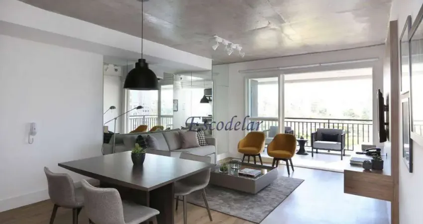 Apartamento com 1 dormitório à venda, 64 m² por R$ 1.190.000,00 - Brooklin - São Paulo/SP