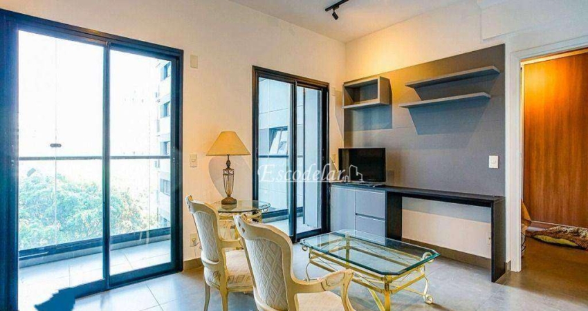 Apartamento com 1 dormitório à venda, 52 m² por R$ 1.010.000,00 - Pinheiros - São Paulo/SP