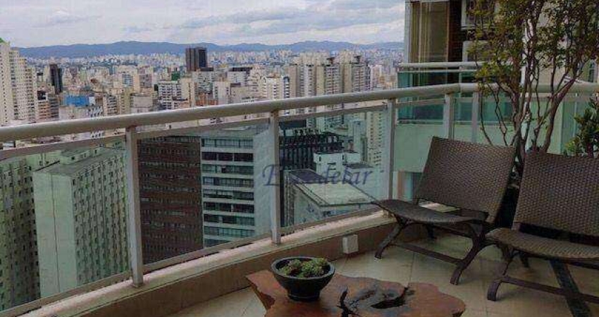 Apartamento Duplex com 2 dormitórios à venda, 139 m² por R$ 3.000.000,00 - Cerqueira César - São Paulo/SP