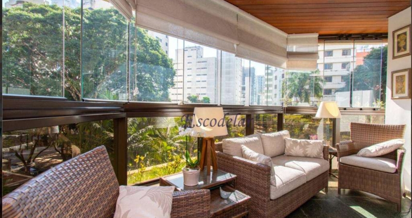 Apartamento com 4 dormitórios à venda, 247 m² por R$ 3.500.000,00 - Moema - São Paulo/SP