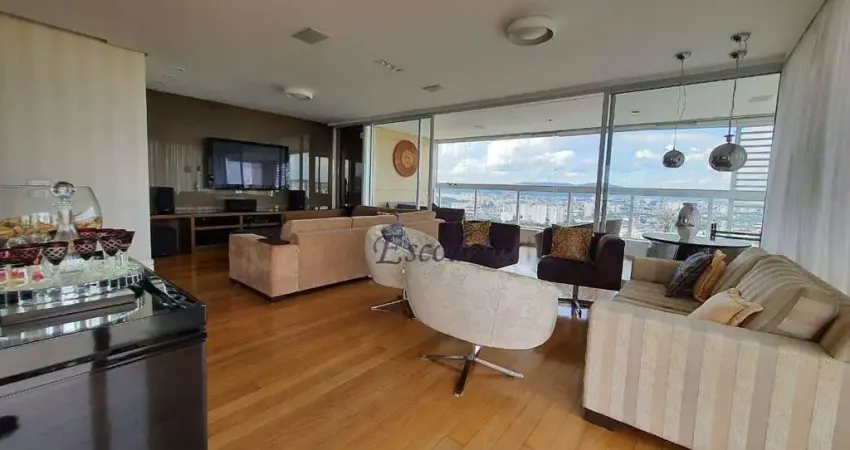 Cobertura, a venda, com 4 quartos, cozinha gourmet e sacada , 419 m² - alto da lapa - são paulo/sp